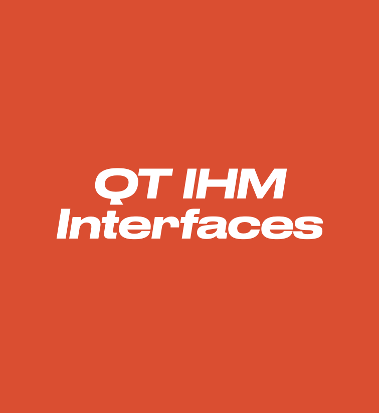 Interface homme-machine Qt de leukOS